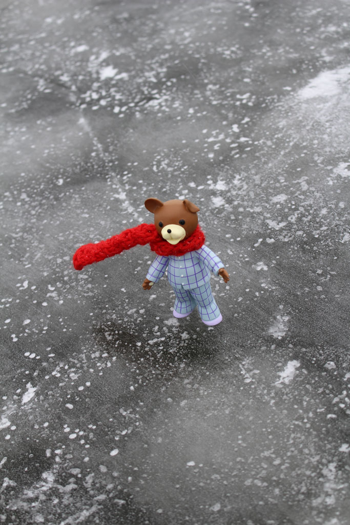  Walking on the frozen lake